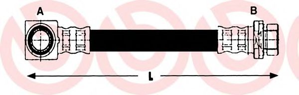 спирачен маркуч T 24 130