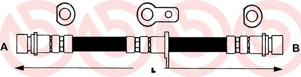 спирачен маркуч T 28 024