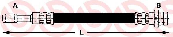 спирачен маркуч T 30 007