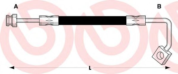 спирачен маркуч T 30 048