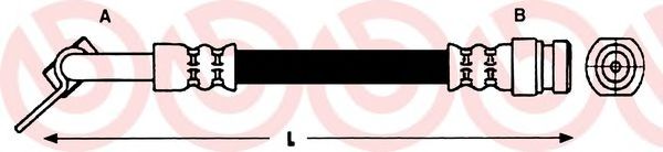 спирачен маркуч T 30 071