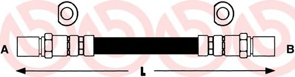 спирачен маркуч T 52 003