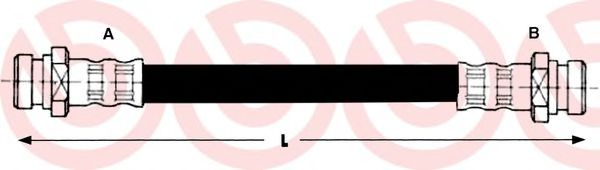 спирачен маркуч T 54 010