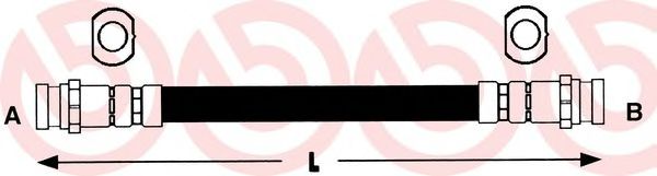 спирачен маркуч T 56 130