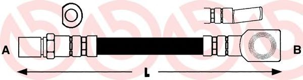 спирачен маркуч T 59 001