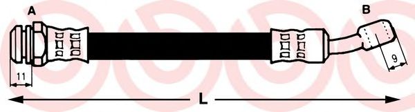 спирачен маркуч T 59 024