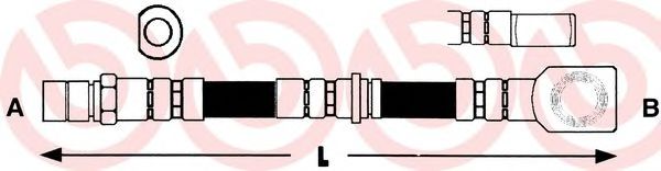 спирачен маркуч T 59 057