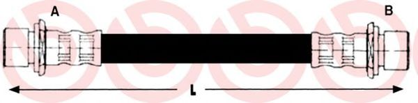 спирачен маркуч T 83 102