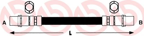 спирачен маркуч T 85 030