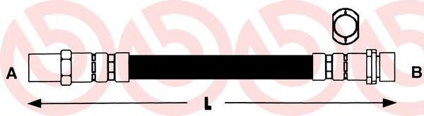 спирачен маркуч T 85 108