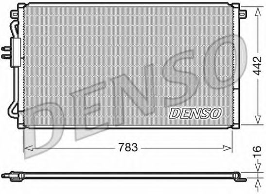 кондензатор, климатизация DCN06015