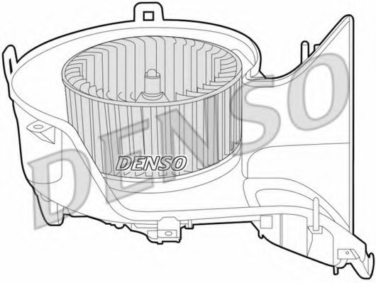вентилатор вътрешно пространство DEA25001