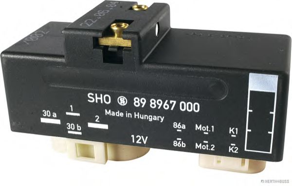 реле, допълнителна работа на вентилатор на радиатора