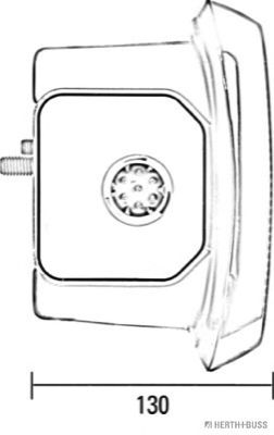 задни светлини; задни светлини 83830070