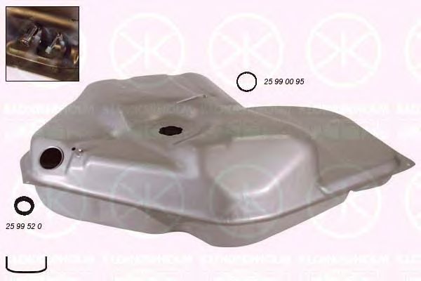 резервоар за горивото 2552006