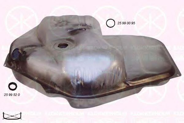 резервоар за горивото 2552008
