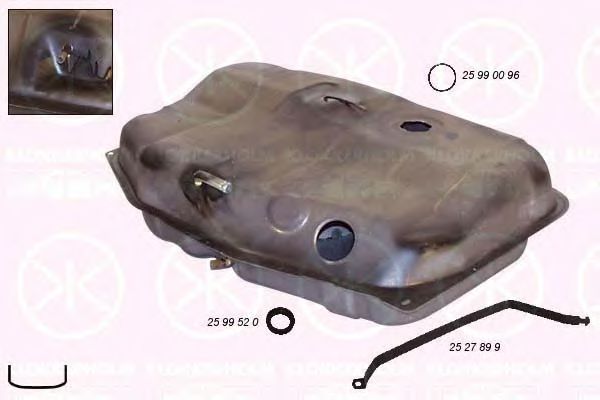 резервоар за горивото 2528017