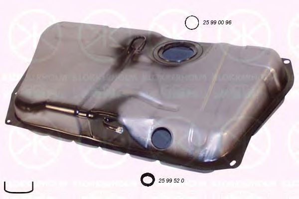 резервоар за горивото 2530006