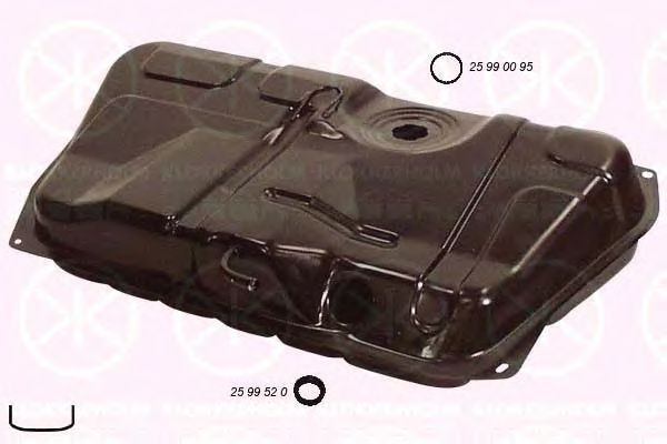 резервоар за горивото 2530009