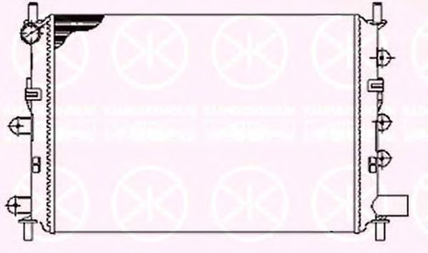 радиатор, охлаждане на двигателя 2530302151