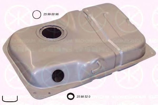 резервоар за горивото 2562007