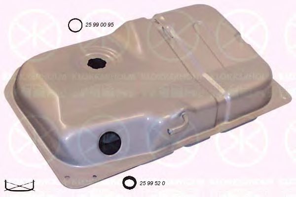 резервоар за горивото 2562008