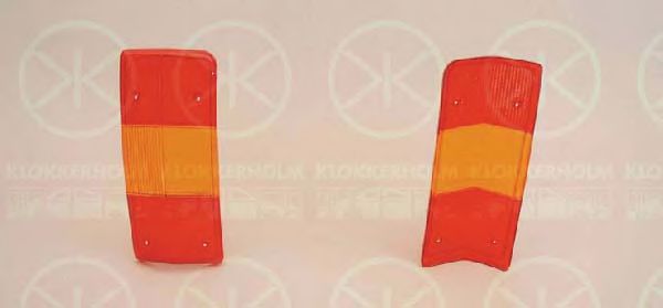 стъкло за светлините, задни светлини 60650751A1