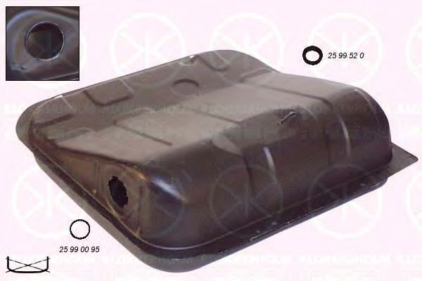 резервоар за горивото 2560008