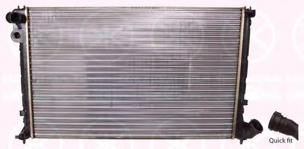 радиатор, охлаждане на двигателя 5536302105