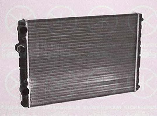 радиатор, охлаждане на двигателя 9504302130