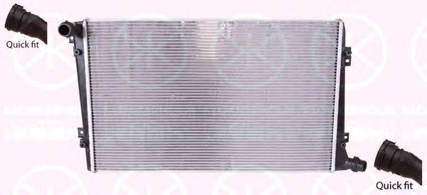 радиатор, охлаждане на двигателя 9545302255