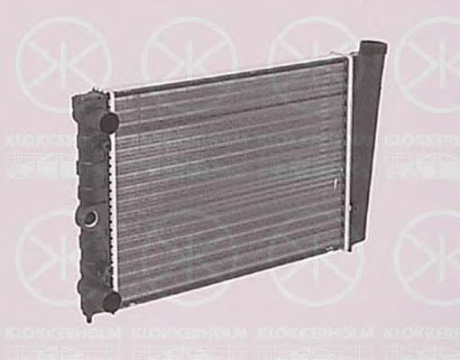 радиатор, охлаждане на двигателя 9520302009