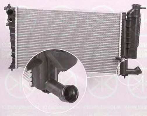 радиатор, охлаждане на двигателя 5513302170