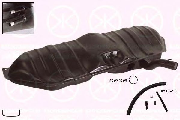 резервоар за горивото 5048009