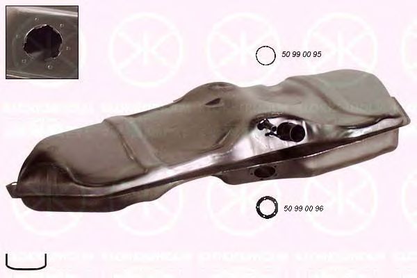 резервоар за горивото 5049028