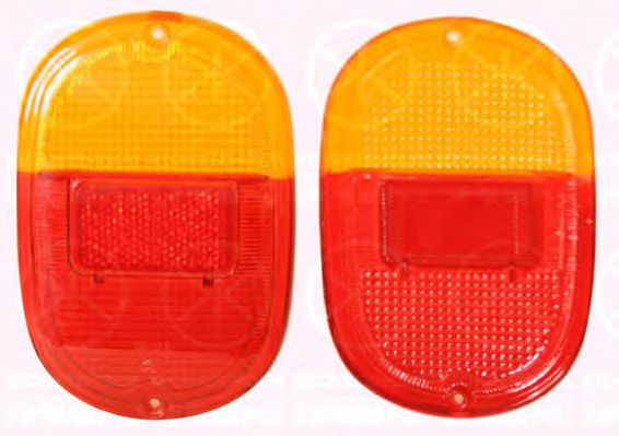 стъкло за светлините, задни светлини 95550750