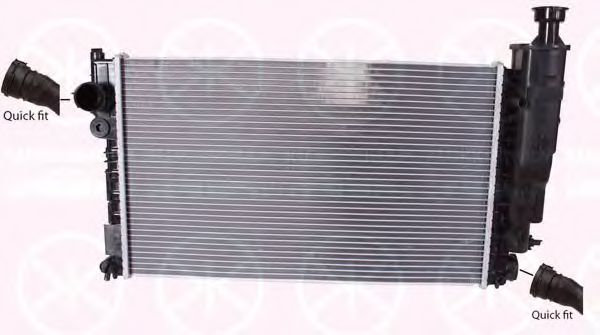 радиатор, охлаждане на двигателя 5535302126