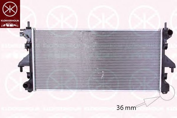 радиатор, охлаждане на двигателя 2097302308