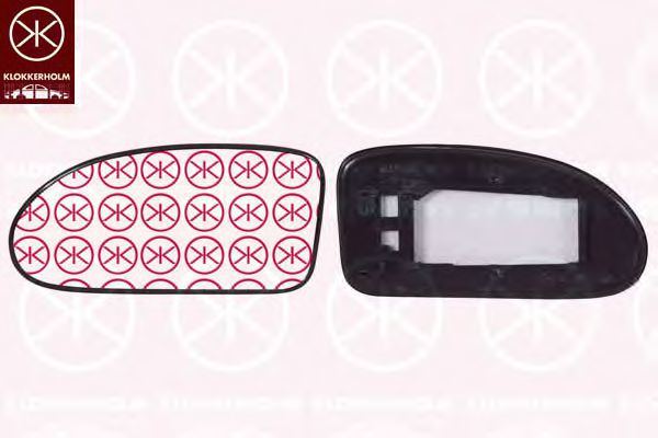 стъкло на огледало, външно огледало 25321061