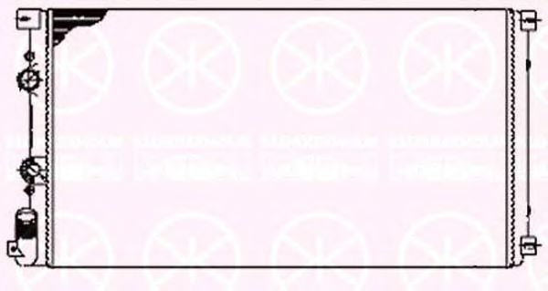 радиатор, охлаждане на двигателя 5088302276