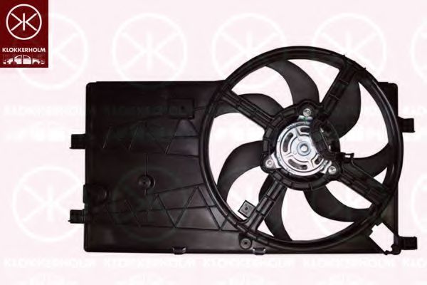 вентилатор, охлаждане на двигателя 55532601