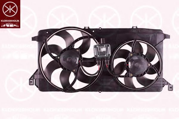 вентилатор, охлаждане на двигателя 25102602