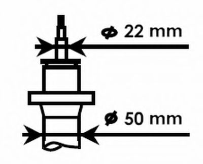 амортисьор 334834