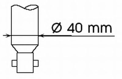 амортисьор 551810