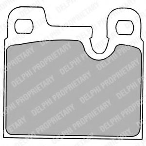 комплект спирачно феродо, дискови спирачки