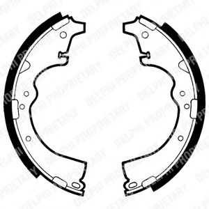 комплект спирачна челюст LS1409