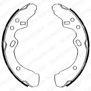 комплект спирачна челюст LS1501