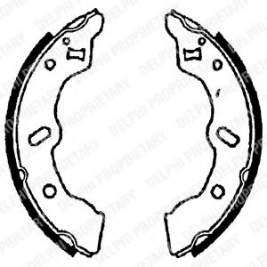 комплект спирачна челюст LS1699