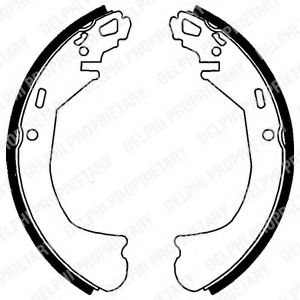 комплект спирачна челюст LS1738