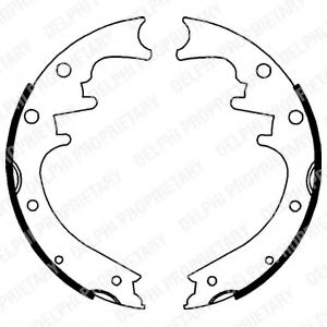 комплект спирачна челюст
